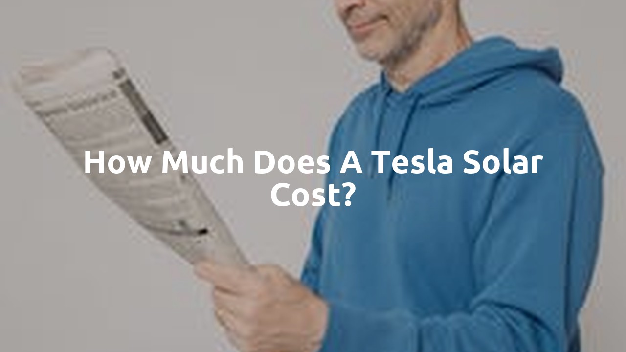 How much does a Tesla solar cost?
