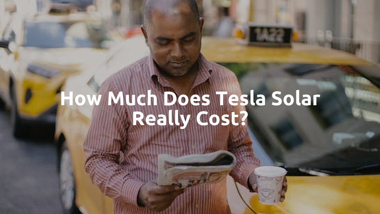 How much does Tesla solar really cost?