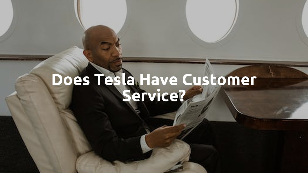 Does Tesla have customer service?